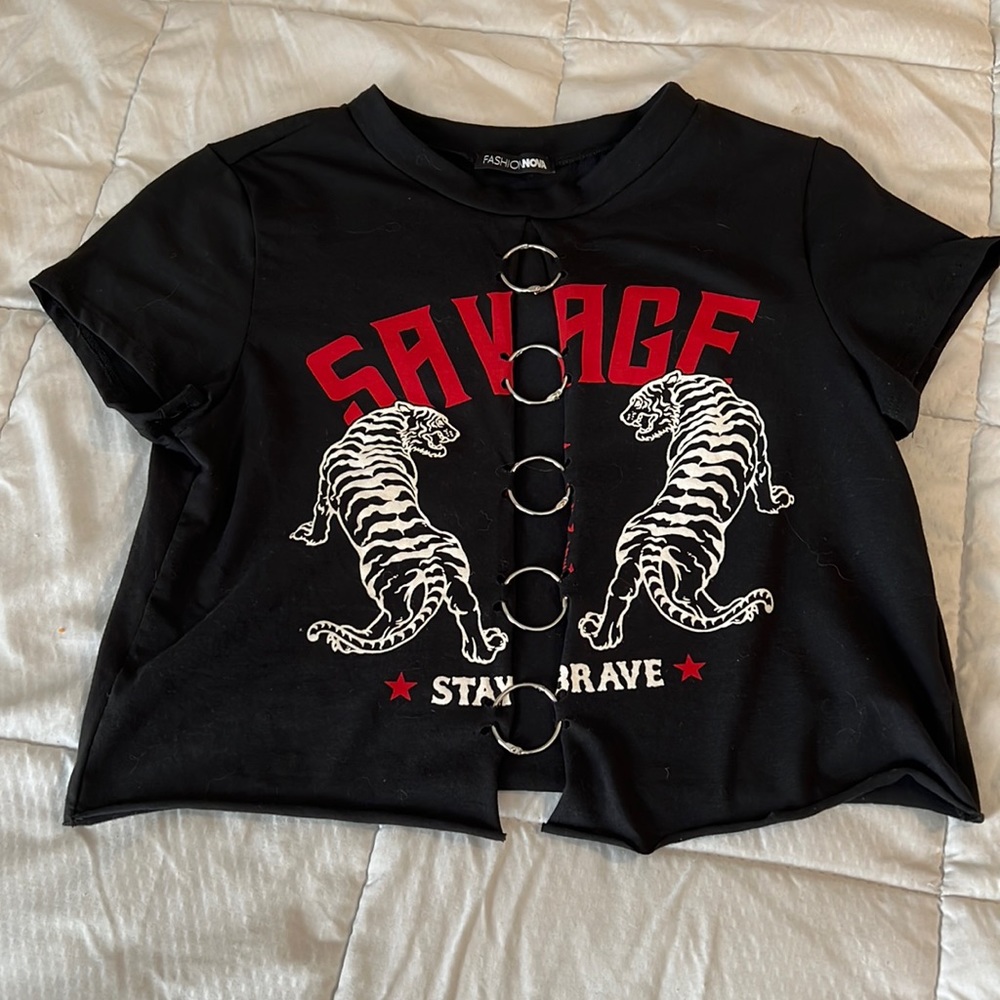 Savage crop top